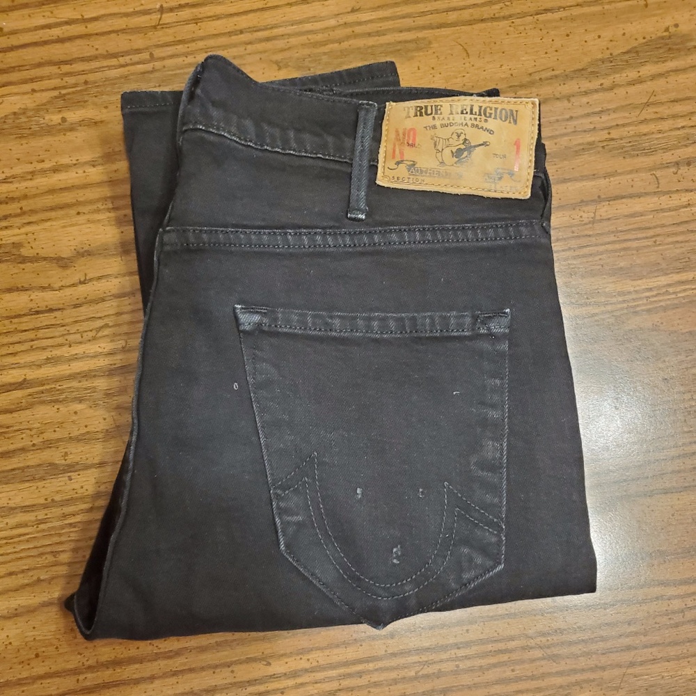 Mens Denim Black Jeans